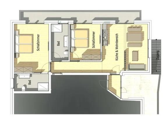 Haus Hermine Умхаузен Екстериор снимка
